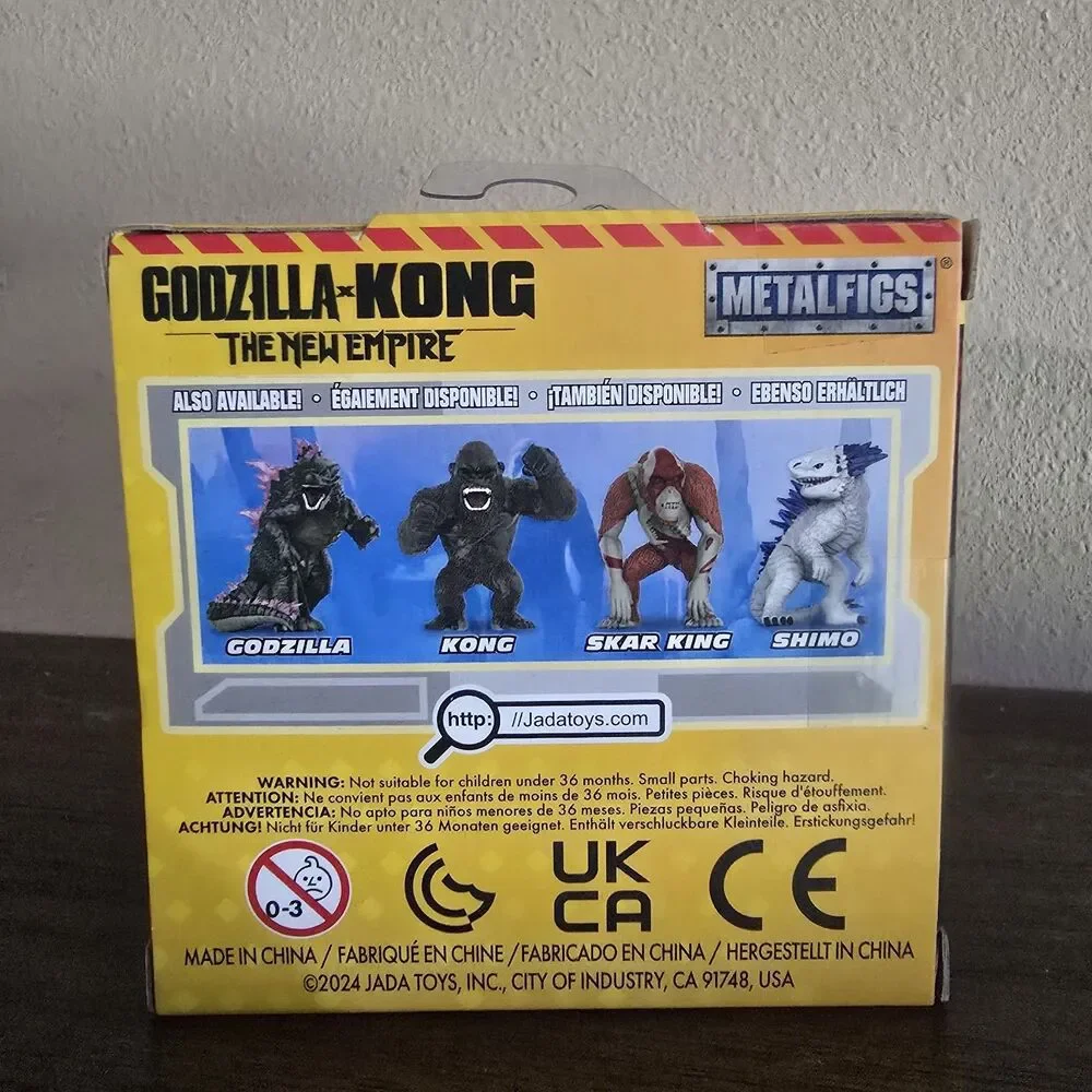Godzilla X Kong New Empire 2.5” Metalfigs Scar Kong NEW